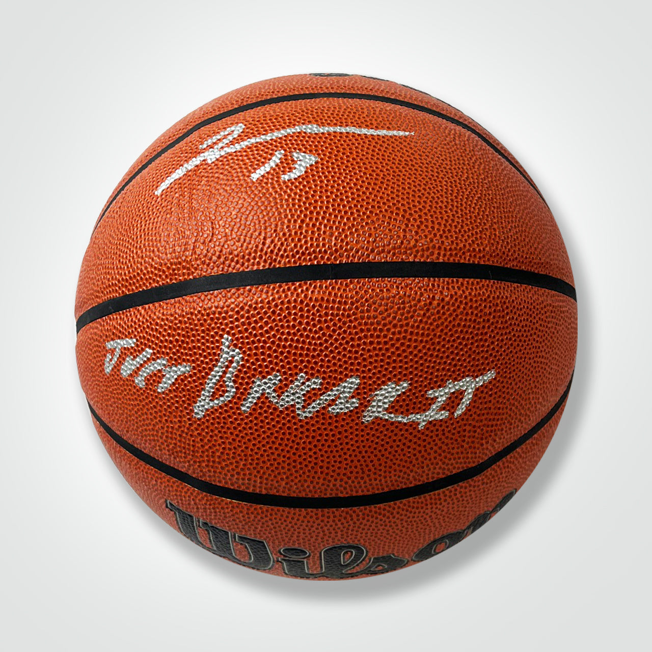 James Wiseman Signed Wilson Basketball Inscribed "Just Break It"