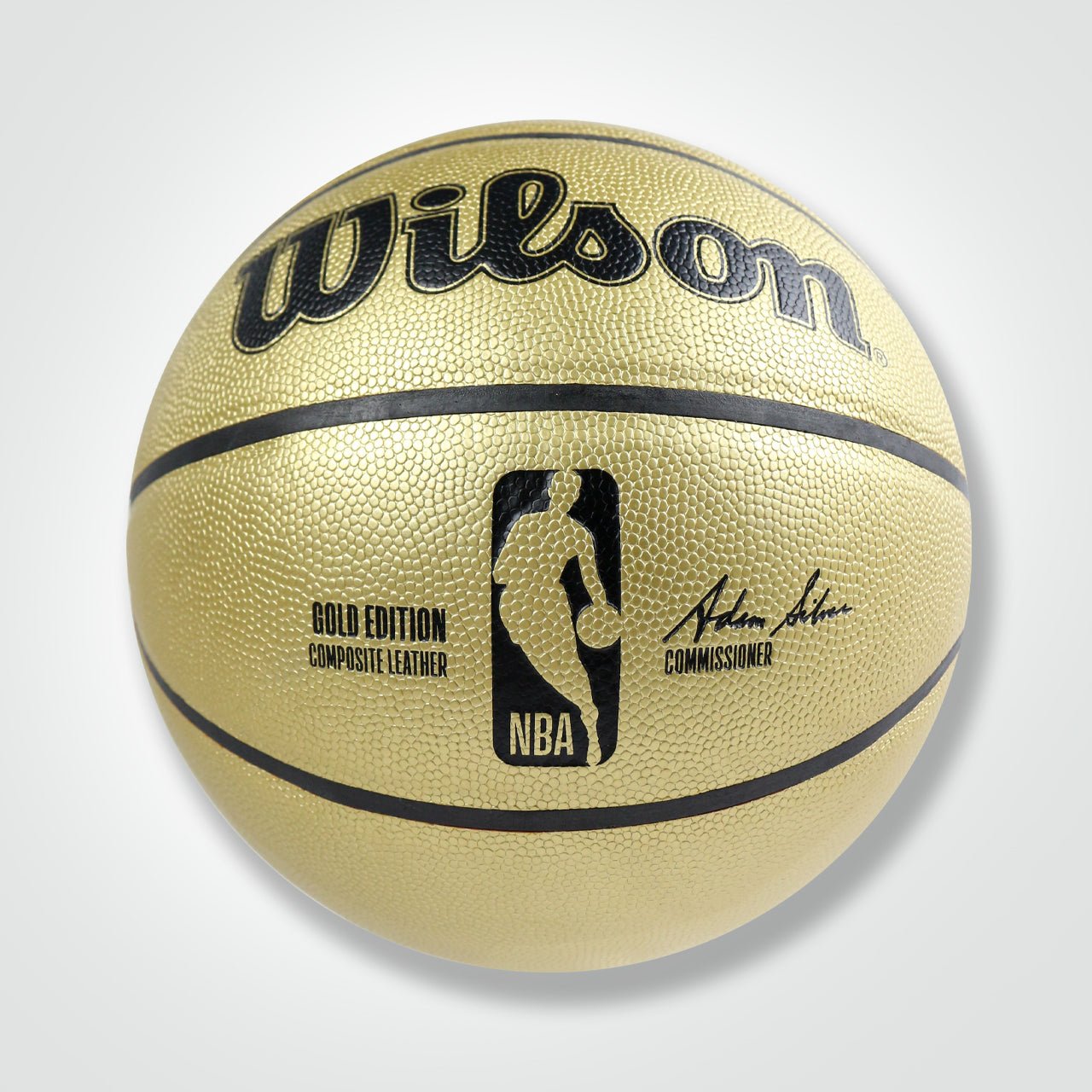 James Wiseman Signed Wilson Gold Edition Basketball Inscribed "Big Ticket"