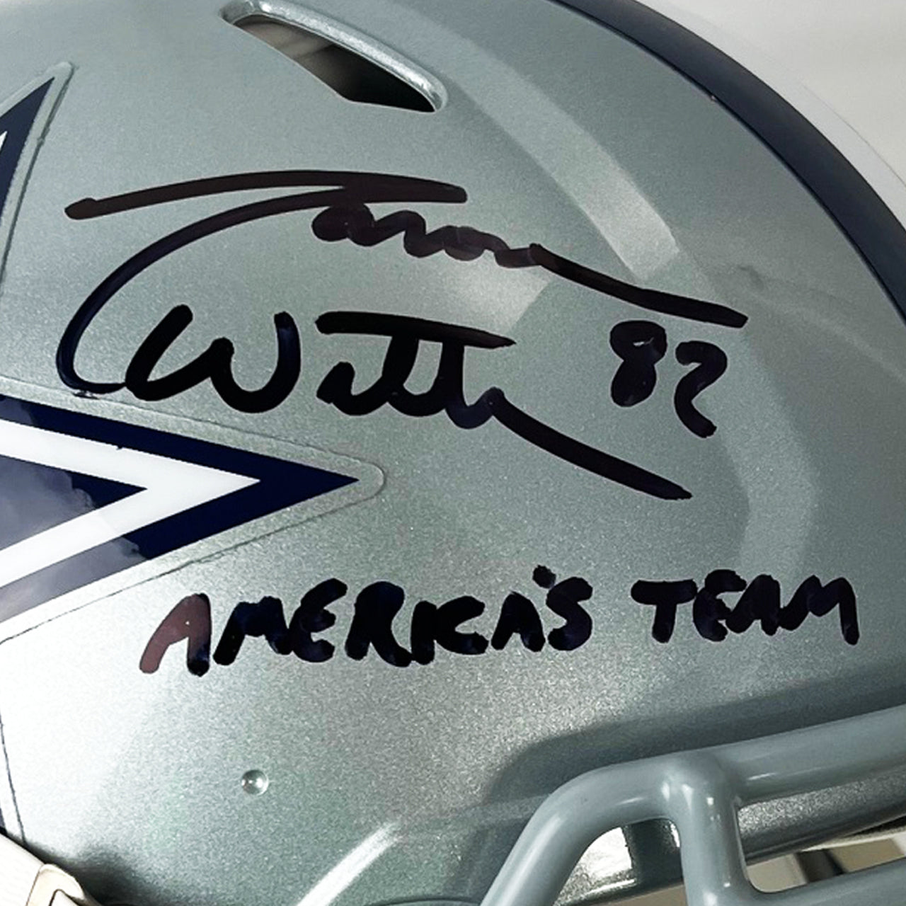 Jason Witten Signed Cowboys Speed Full Size Authentic Helmet Inscribed "Americas Team"