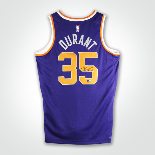 Kevin Durant Signed Suns Nike Swingman Jersey
