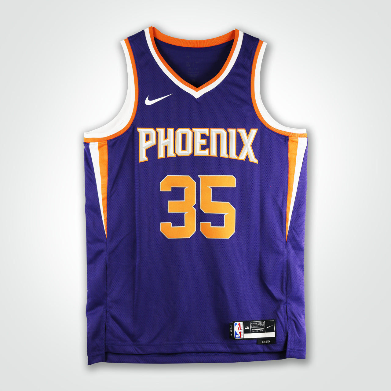 Kevin Durant Signed Suns Nike Swingman Jersey
