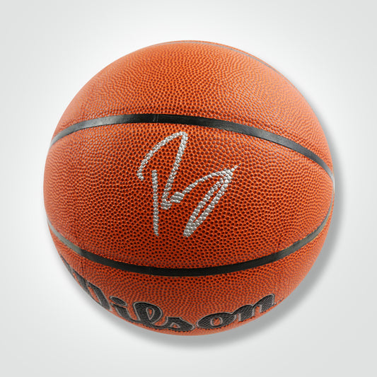 Kristaps Porzingis Signed Wilson Basketball