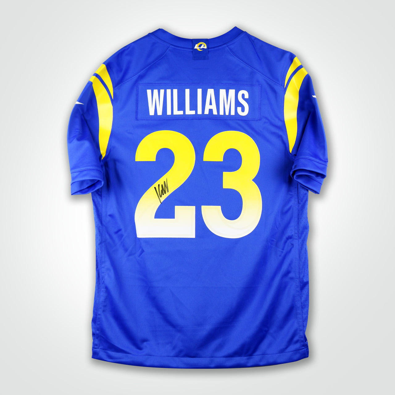 Kyren Williams Signed Rams Nike Game Jersey