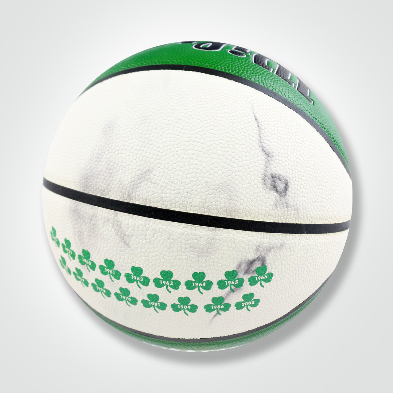 Larry Bird Signed Celtics City Edition Wilson Basketball