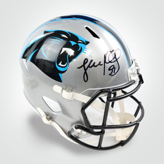 Luke Kuechly Signed Panthers Speed Full Size Replica Helmet