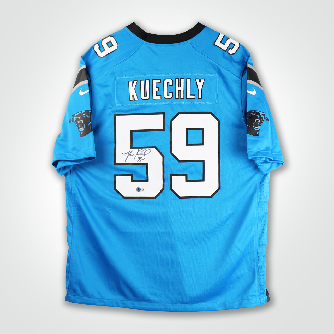 Luke Kuechly Signed Panthers Nike Game Jersey
