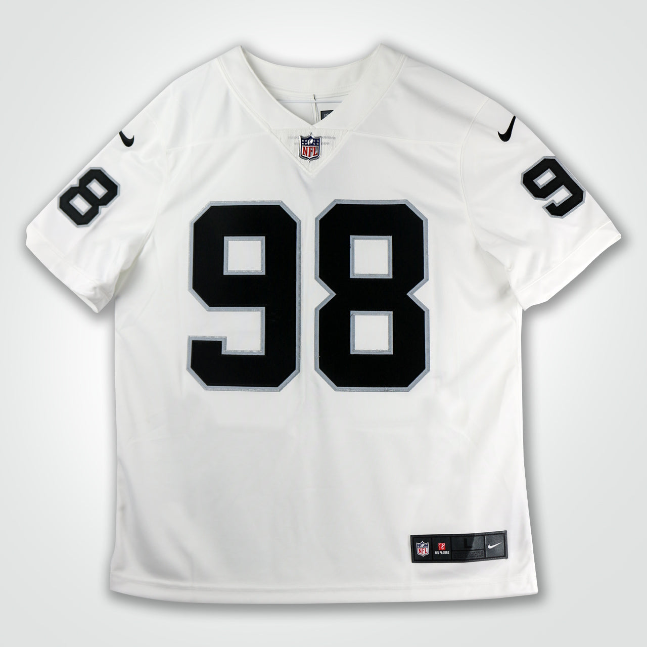 Maxx Crosby Signed Raiders Nike Limited Jersey