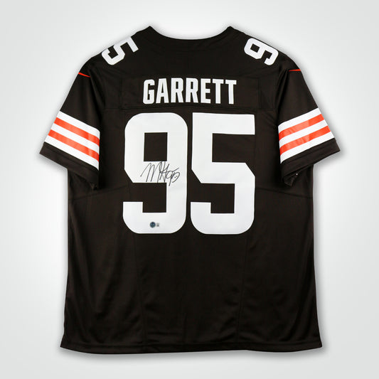 Myles Garrett Signed Browns Nike Limited Jersey