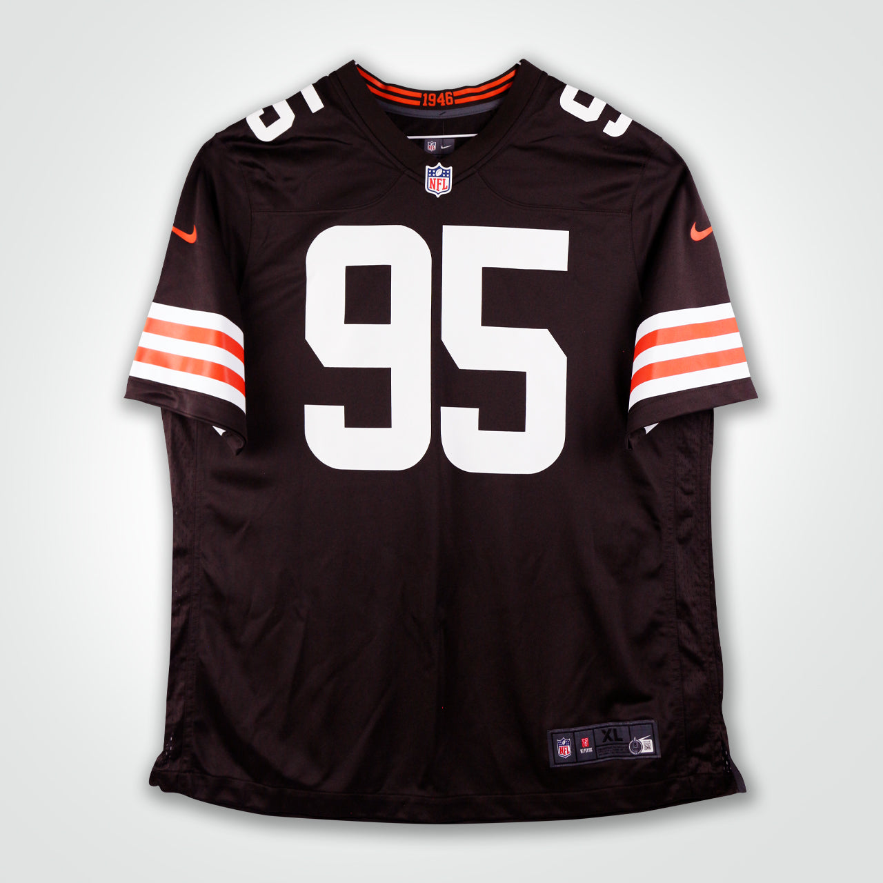 Myles Garrett Signed Browns Nike Game Jersey