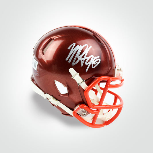 Myles Garrett Signed Browns Flash Speed Mini Helmet