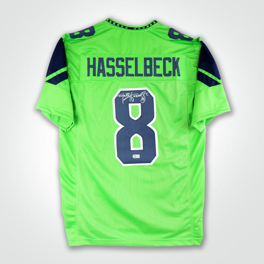 Matt Hasselbeck Signed Jersey