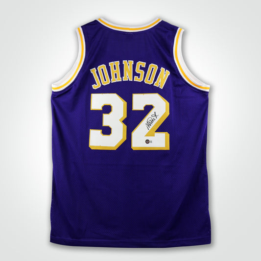 Magic Johnson Signed Jersey