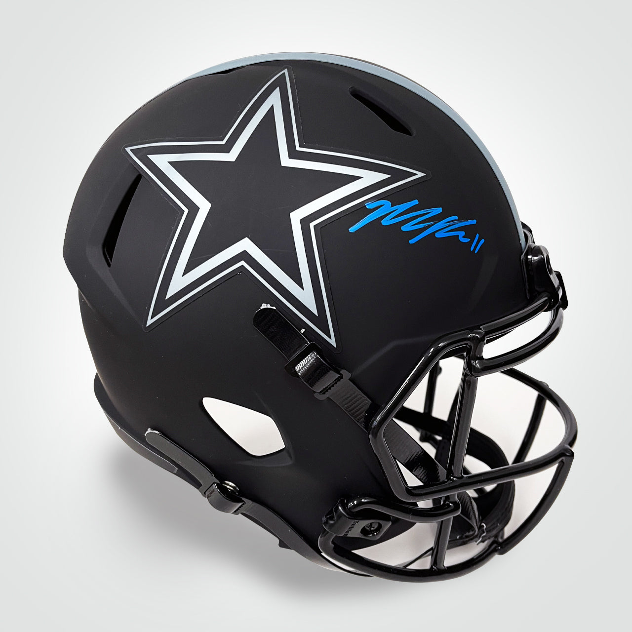 Micah Parsons Signed Cowboys Eclipse Full Size Replica Helmet