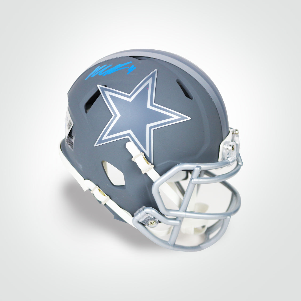 Micah Parsons Signed Cowboys Slate Mini Helmet