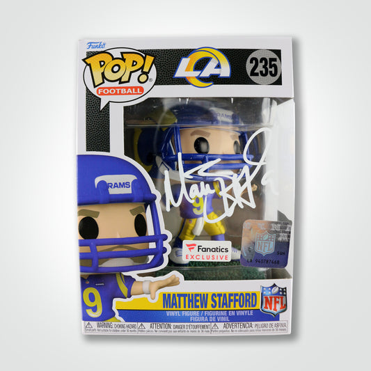 Matthew Stafford Signed Rams Funko POP!