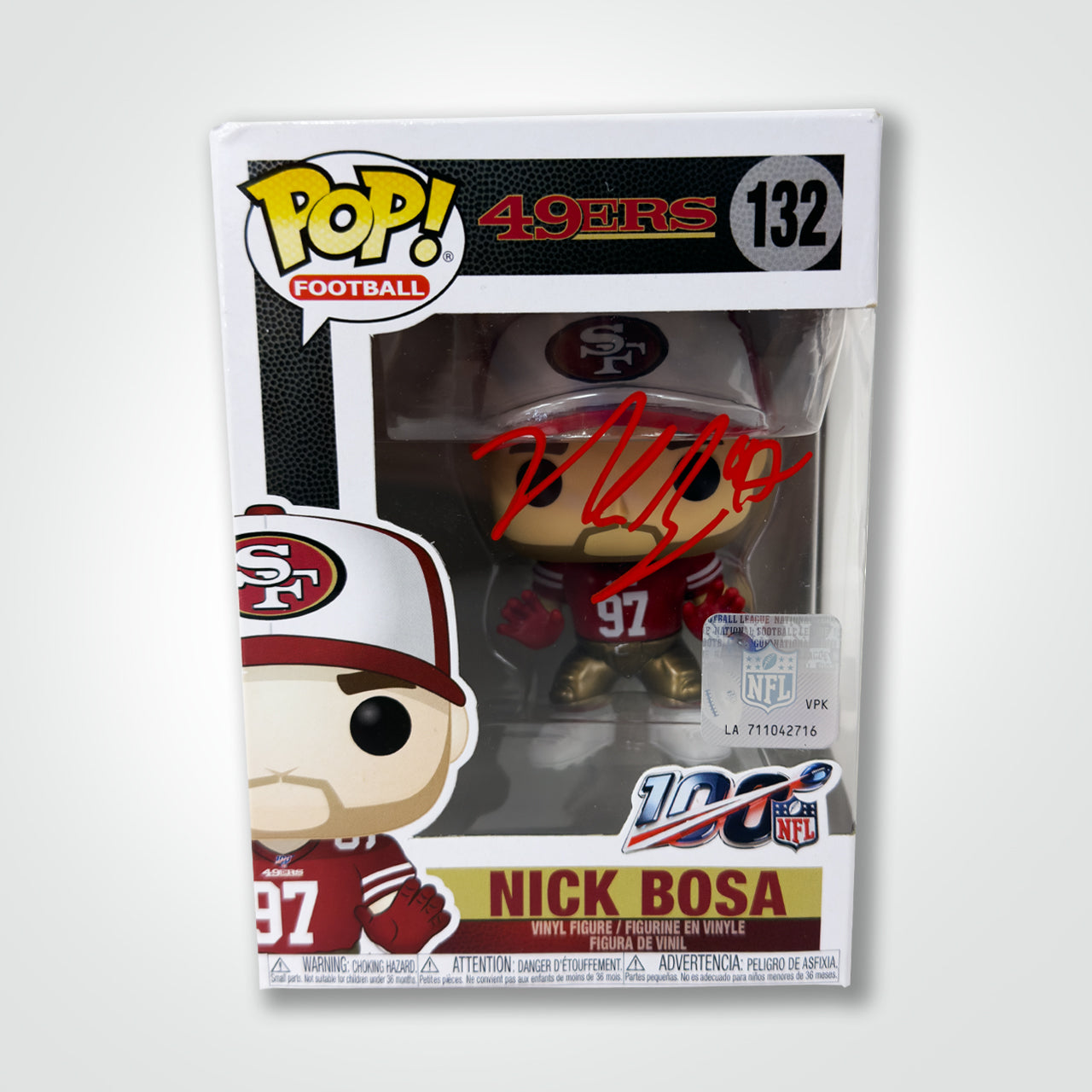 Nick Bosa Signed 49ers Funko Pop!