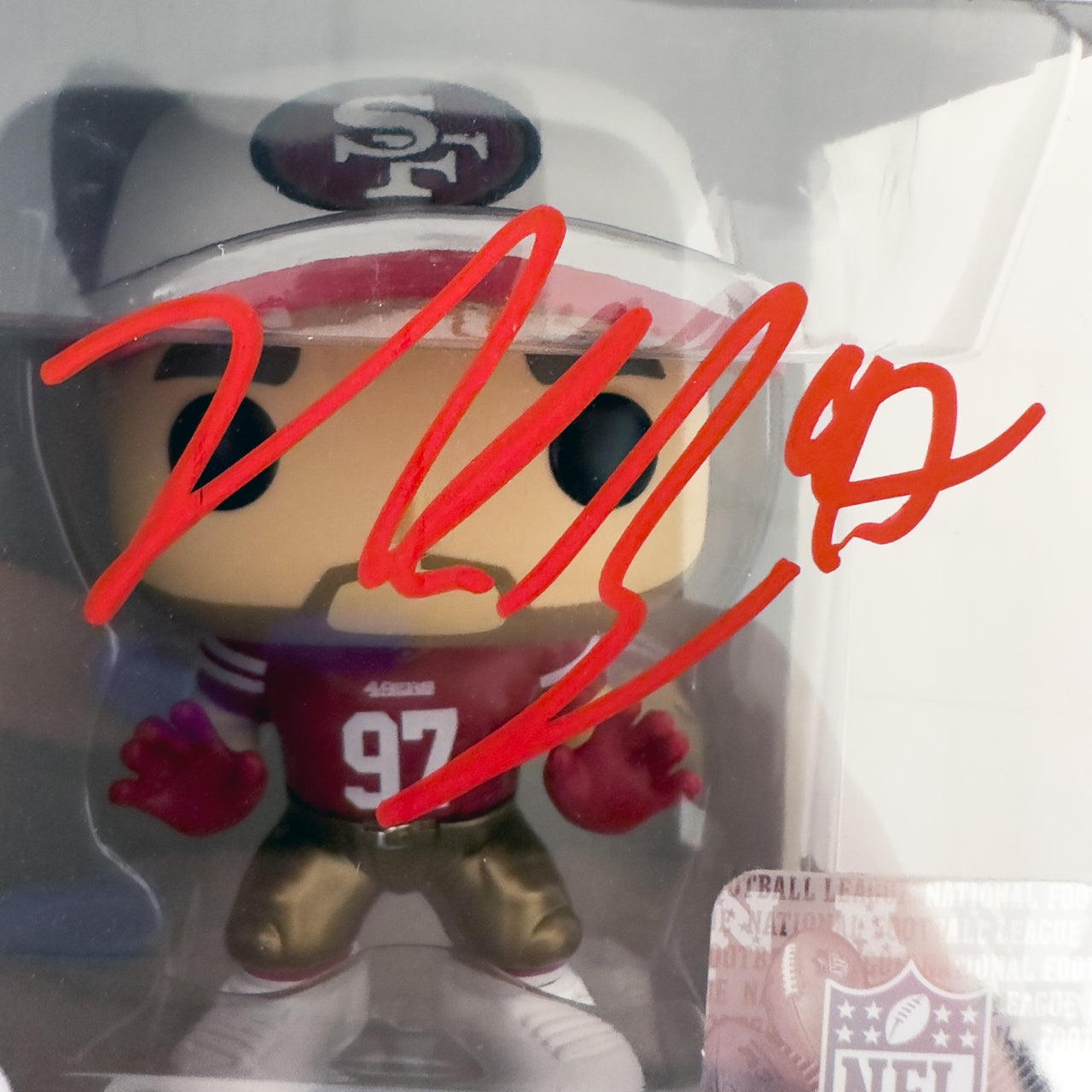 Nick Bosa Signed 49ers Funko Pop!