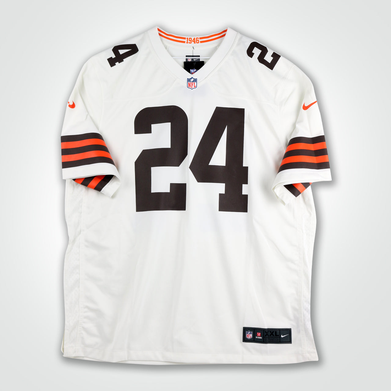 Nick Chubb Signed Browns Nike Game Jersey