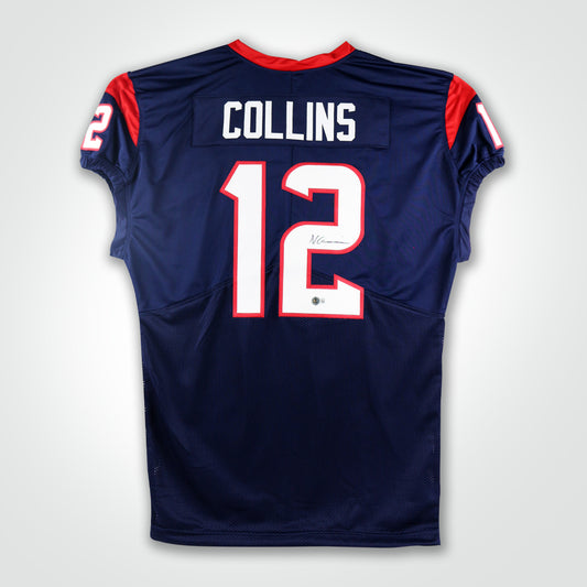 Nico Collins Signed Jersey