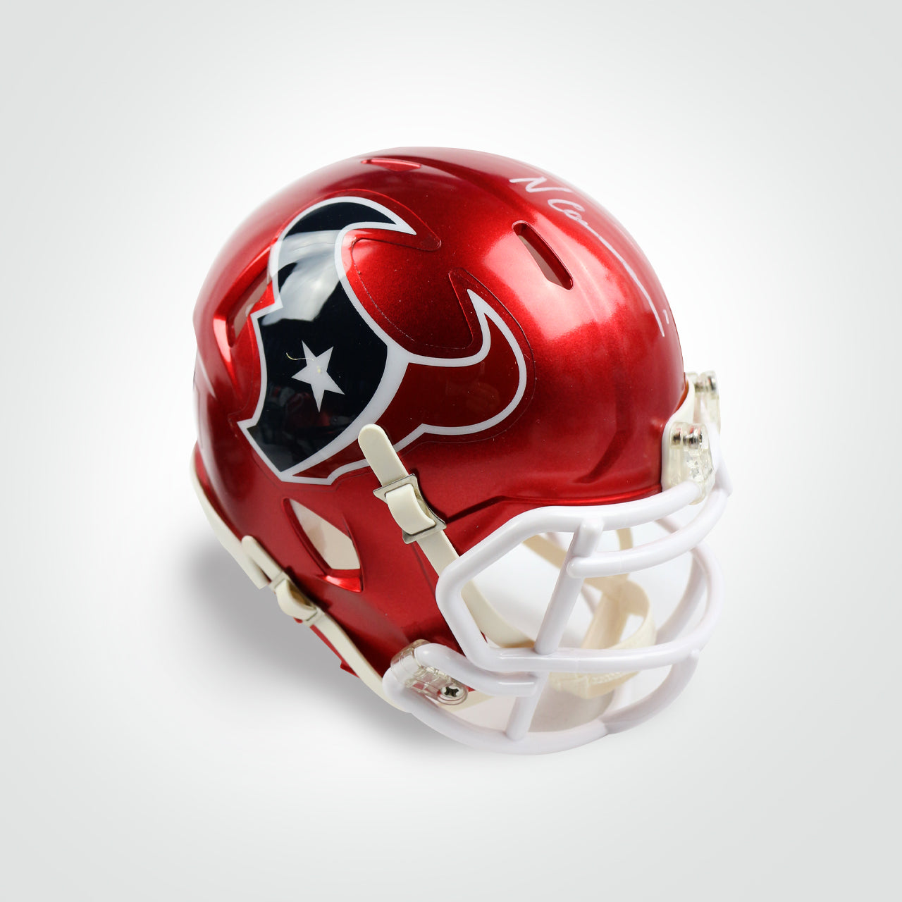 Nico Collins Signed Texans Flash Mini Helmet