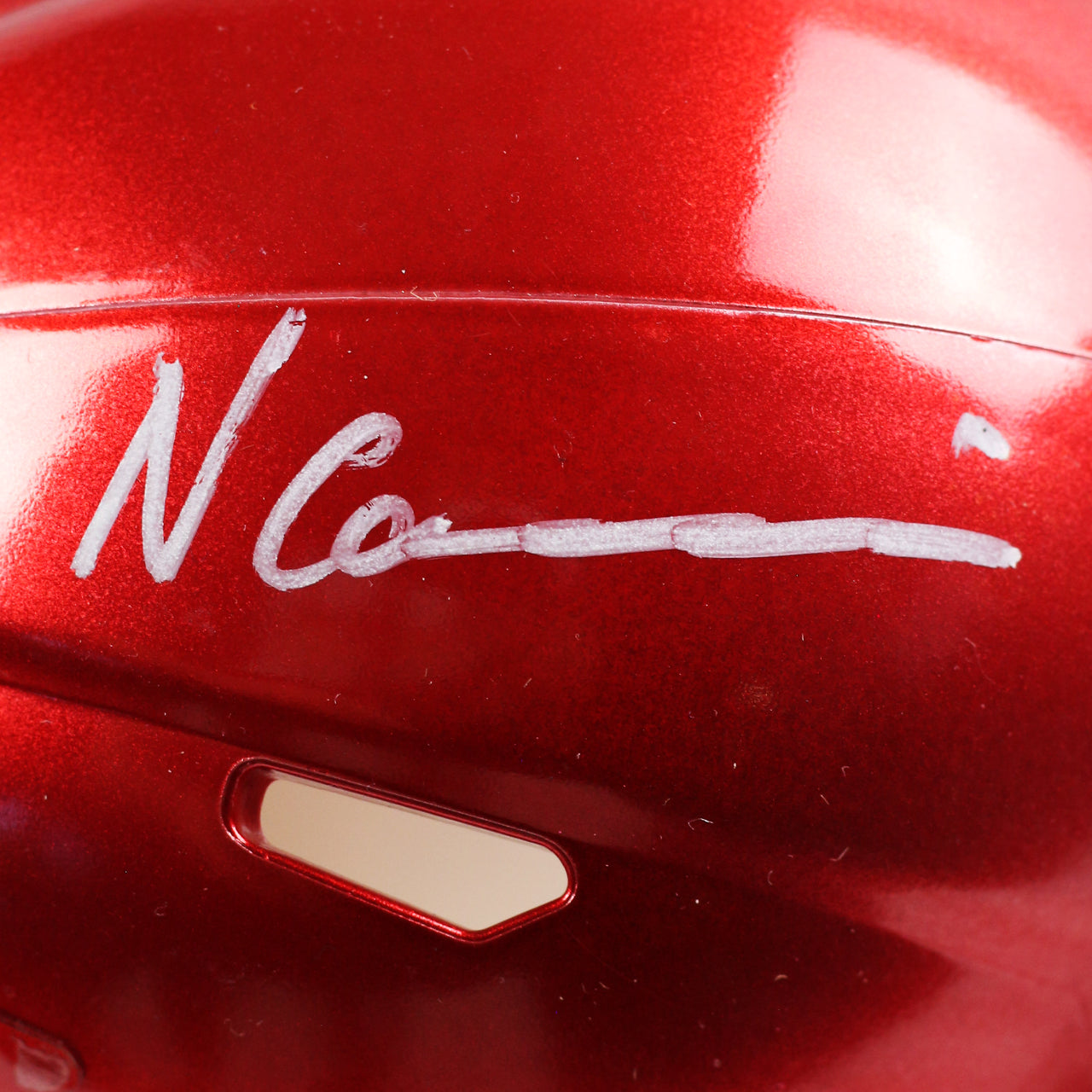 Nico Collins Signed Texans Flash Mini Helmet