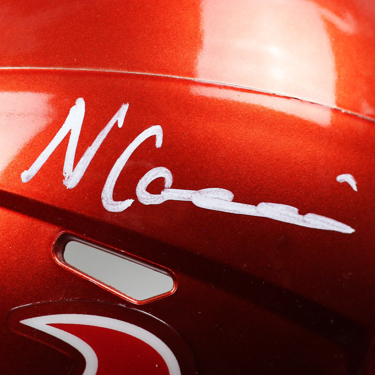 Nico Collins Signed Texans Alternate Speed Mini Helmet