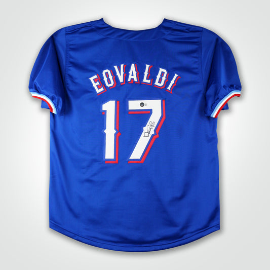 Nathan Eovaldi Signed Jersey