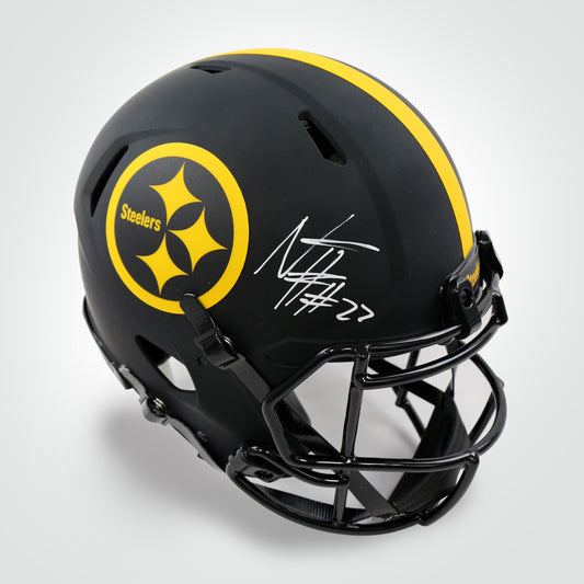 Najee Harris Signed Steelers Eclipse Speed Full Size Authentic Helmet