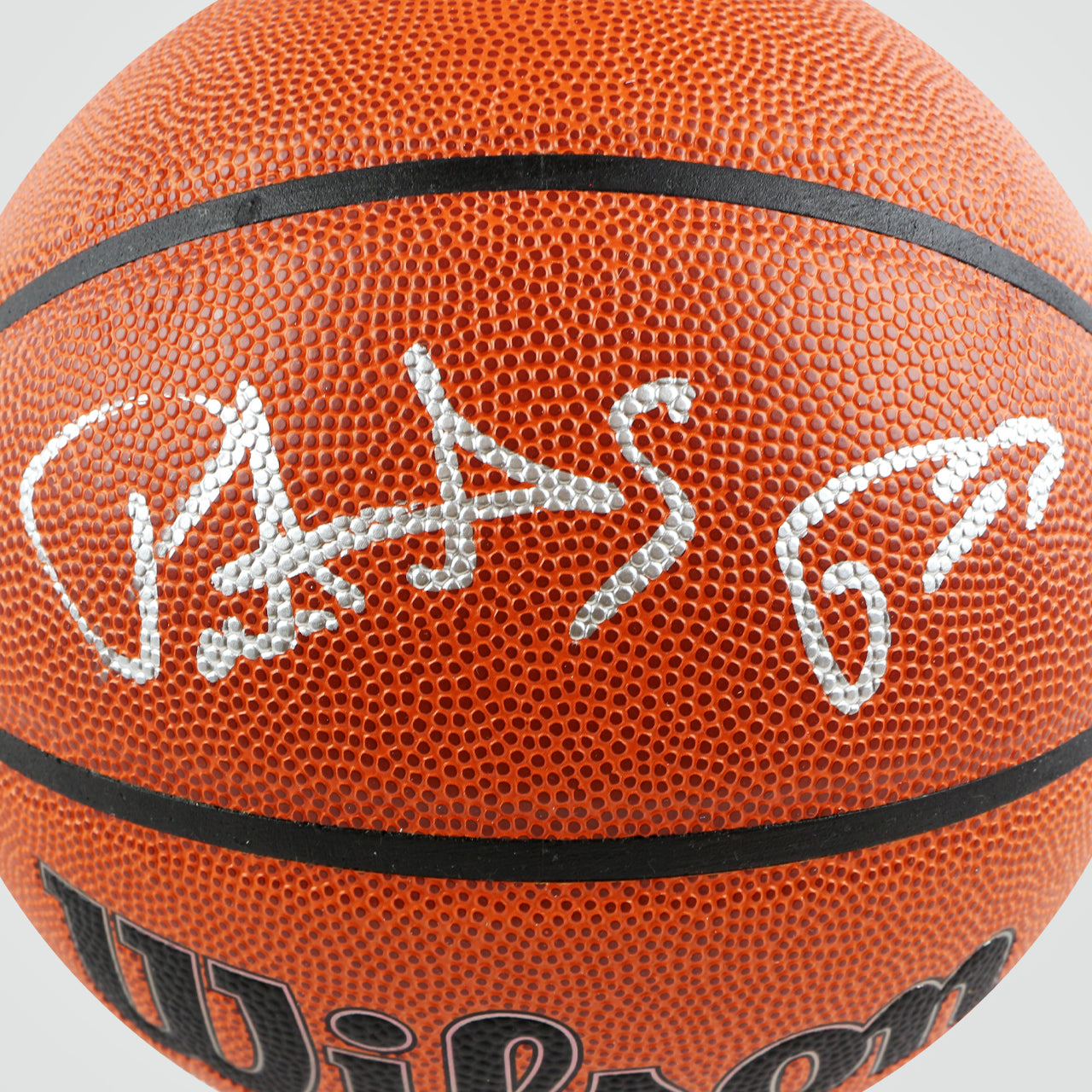 Patrick Ewing Signed Wilson Basketball