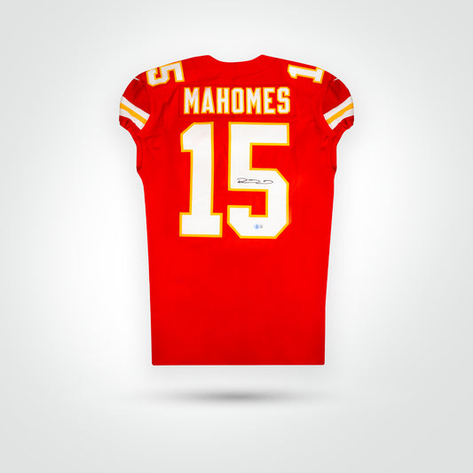 Patrick Mahomes Signed Chiefs Game Issued Superbowl Jersey