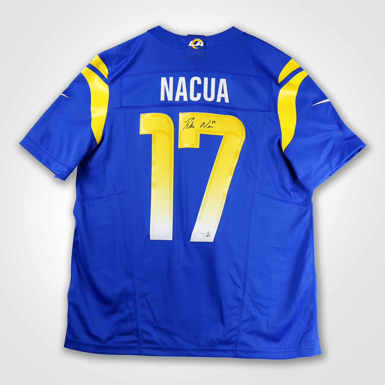 Puka Nacua Signed Rams Nike Limited Jersey