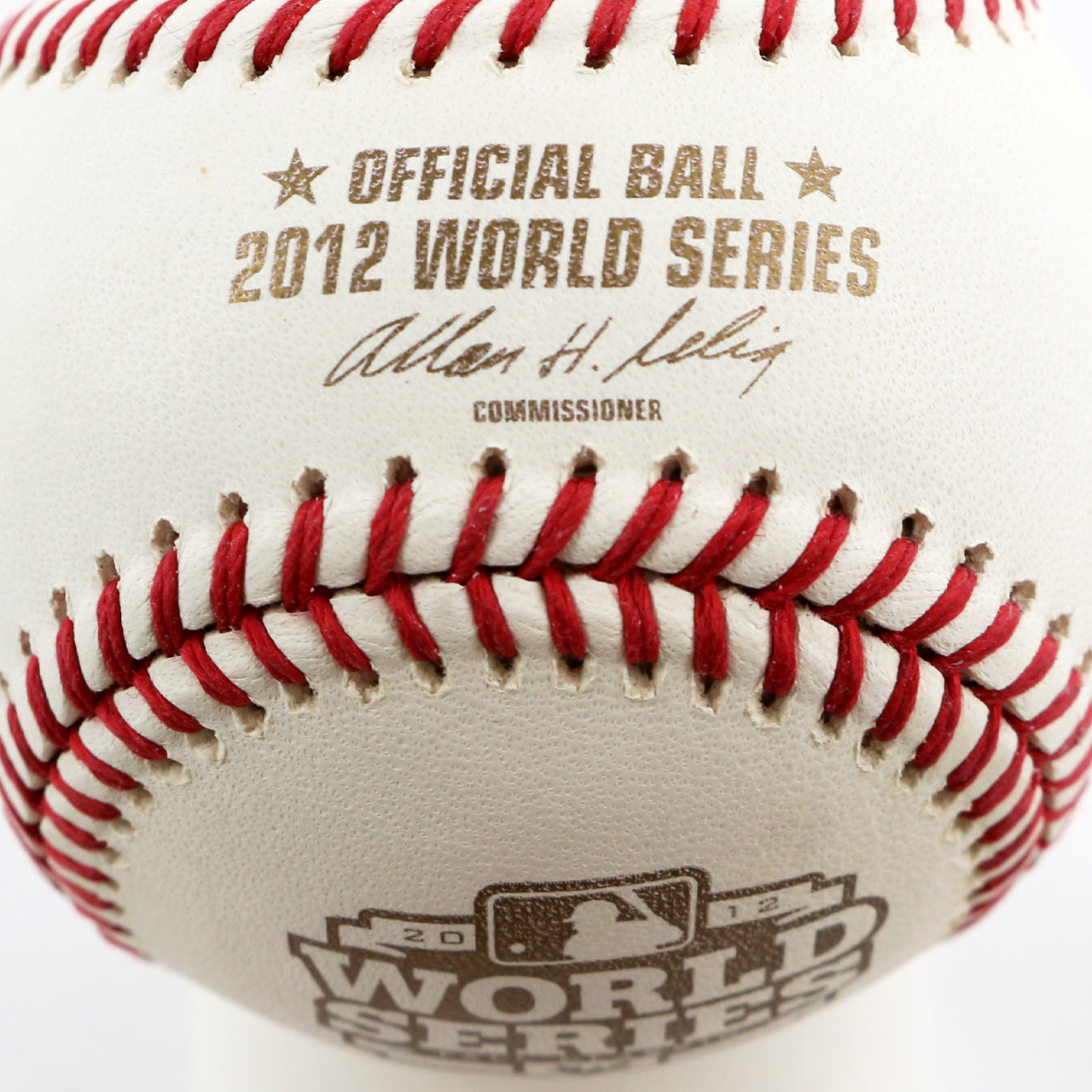 Pablo Sandoval Signed 2012 World Series Official Major League Baseball Inscribed "12 W.S MVP"