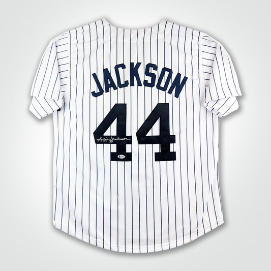 Reggie Jackson Signed Jersey