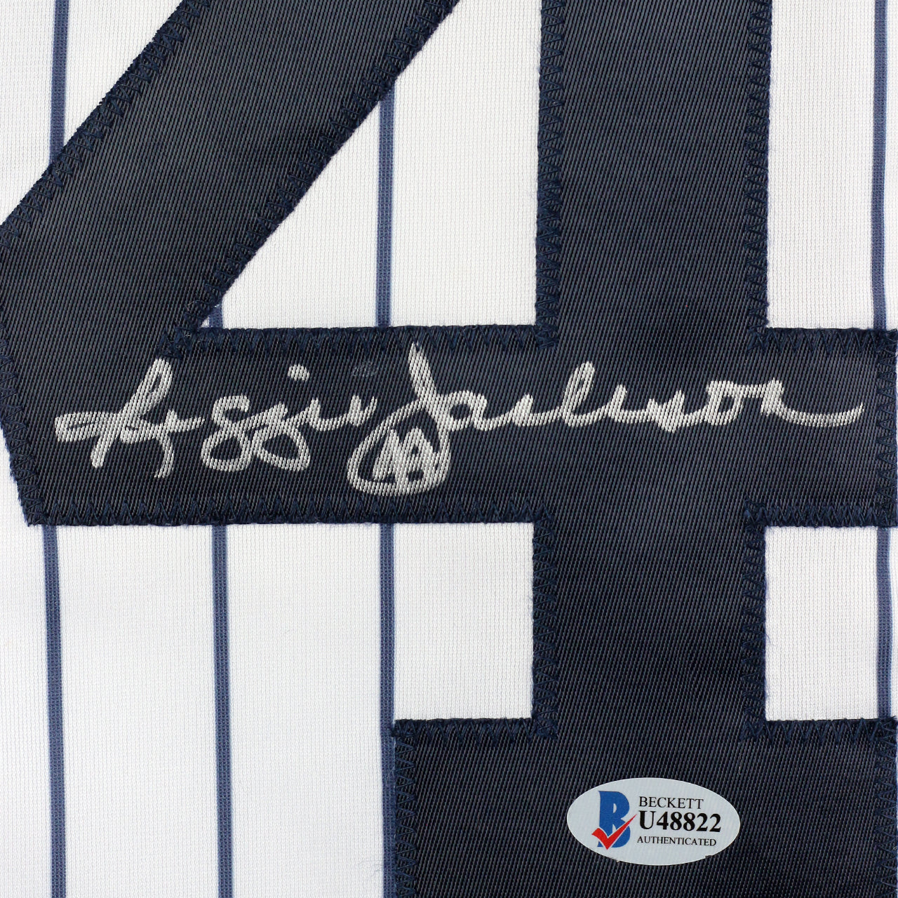 Reggie Jackson Signed Jersey