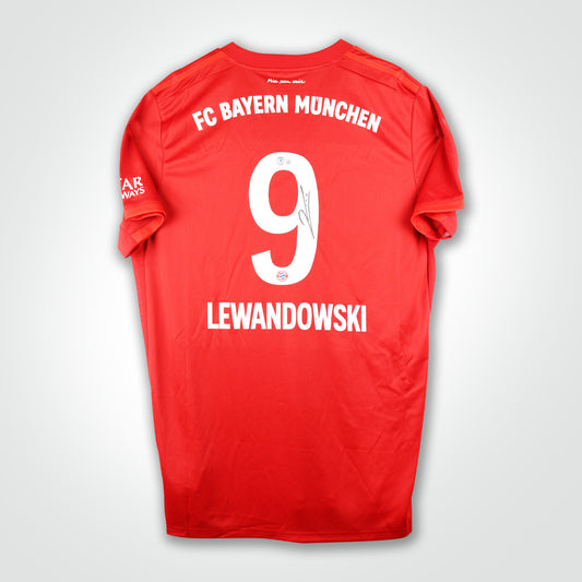 Robert Lewandowski Signed Bayern Munich Jersey