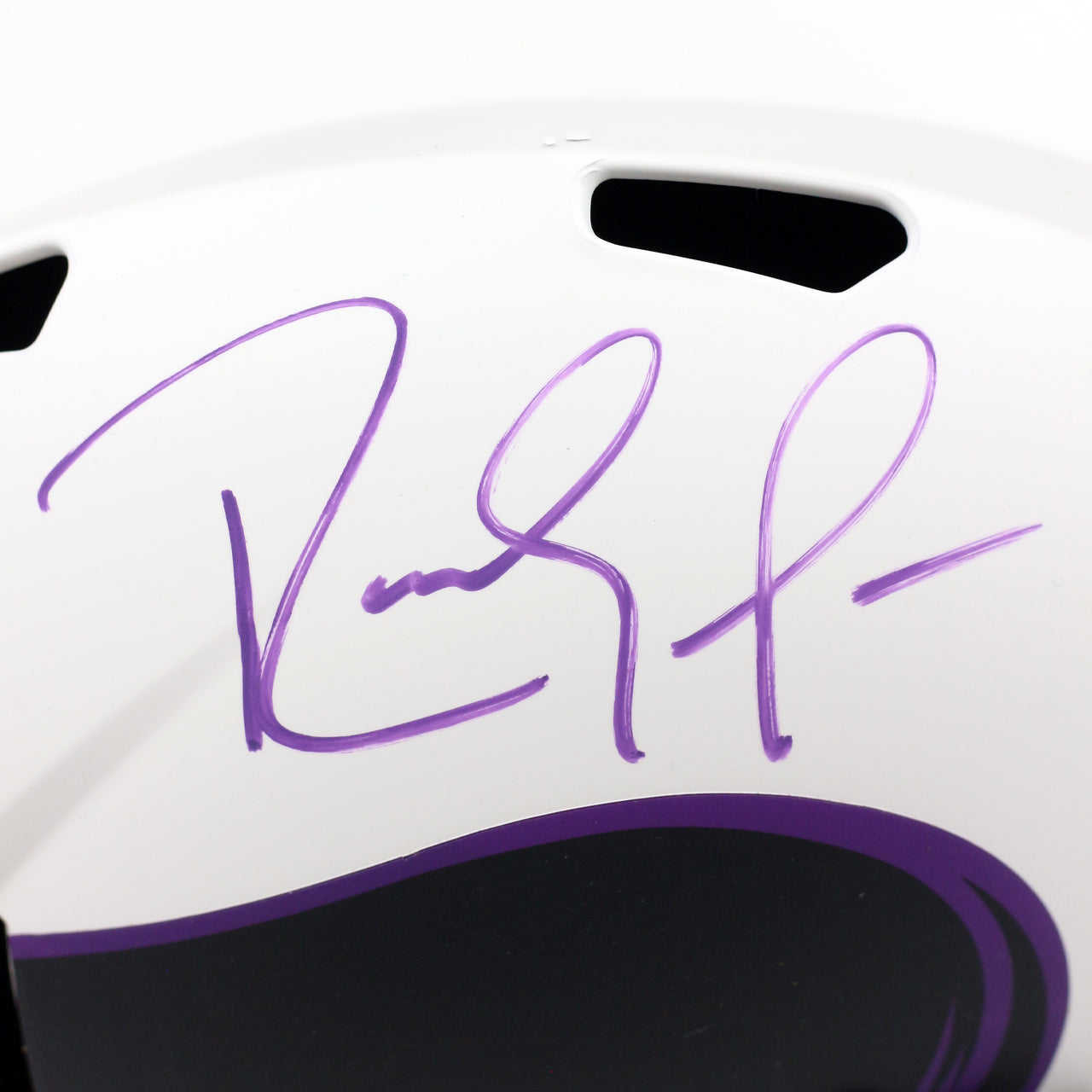 Randy Moss Signed Vikings Lunar Full Size Replica Helmet