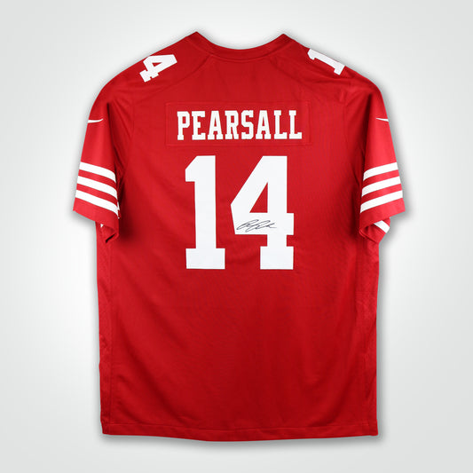 Ricky Pearsall Signed 49ers Nike Game Jersey