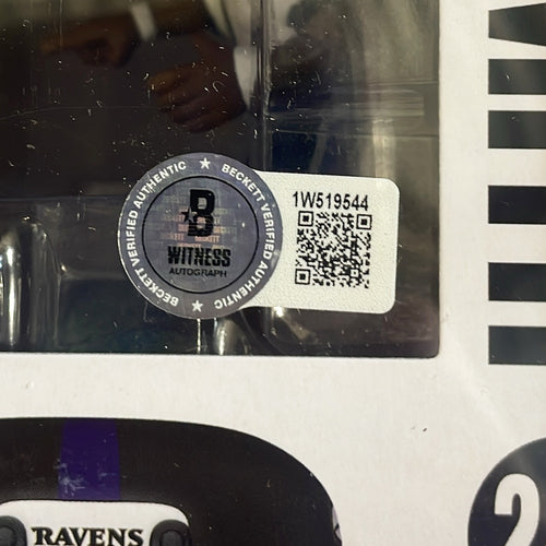 Roquan Smith Signed Ravens Funko Pop!