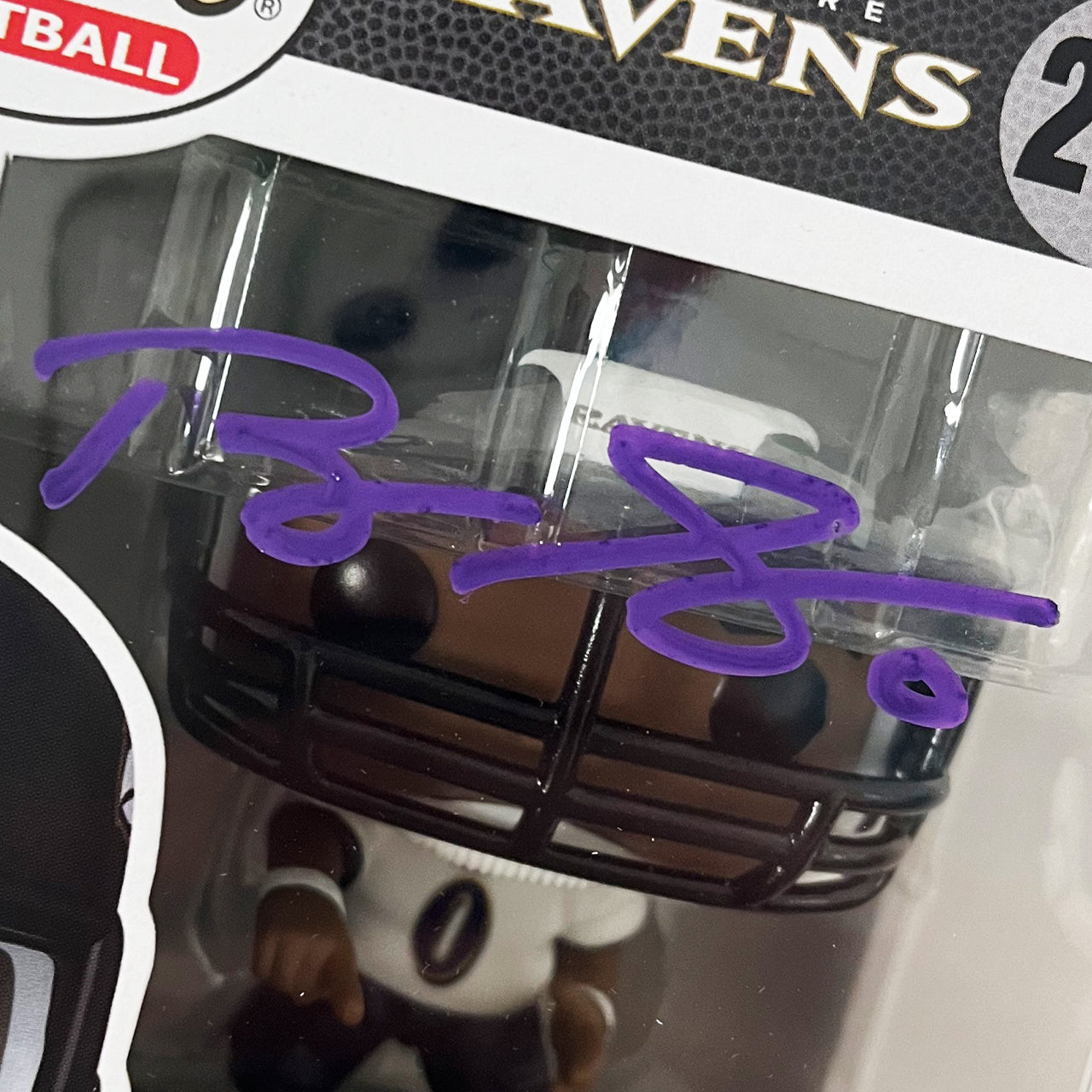 Roquan Smith Signed Ravens Funko Pop!