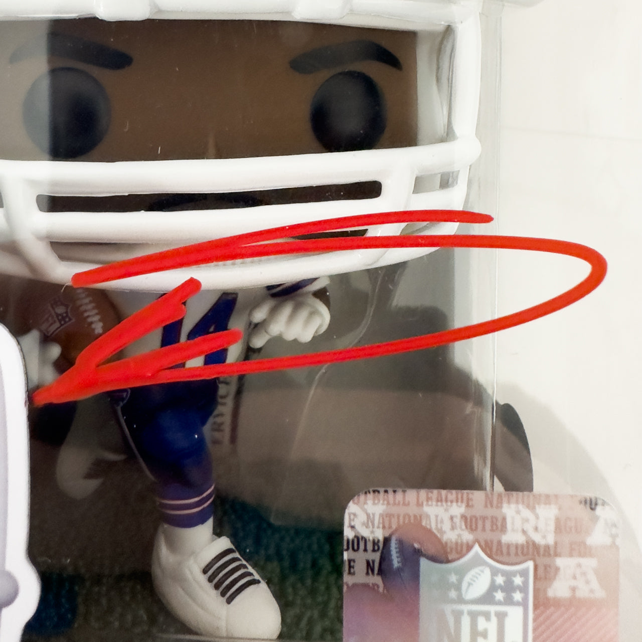 Stefon Diggs Signed Bills Funko Pop!