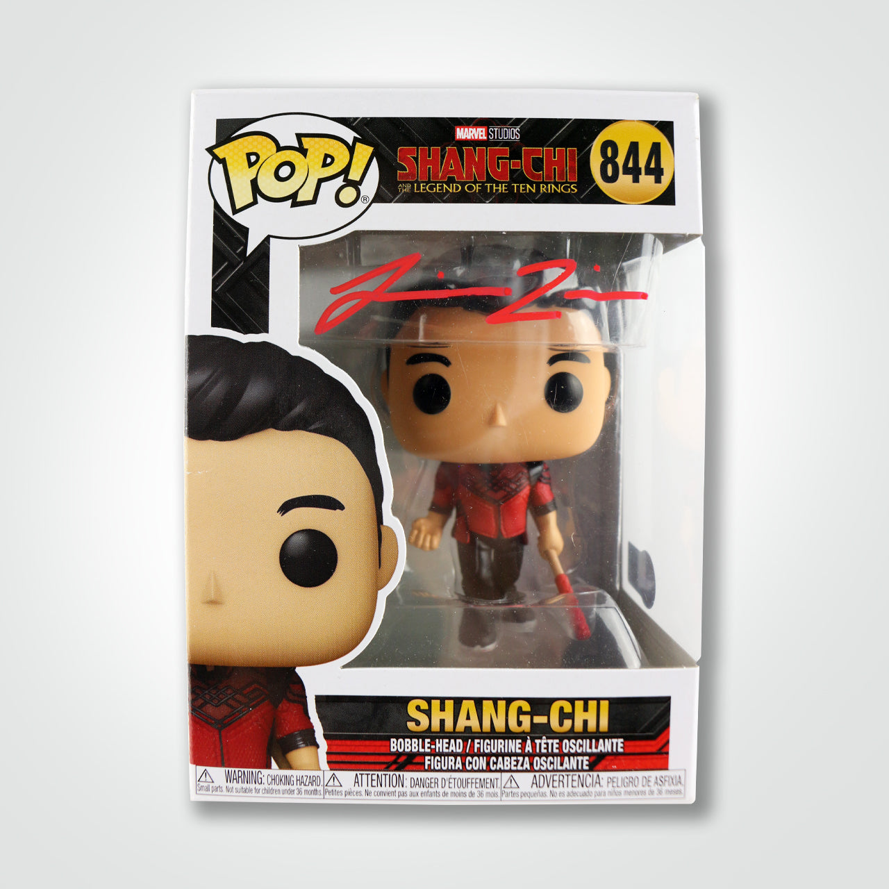 Simu Liu Signed Shang Chi Funko Pop!