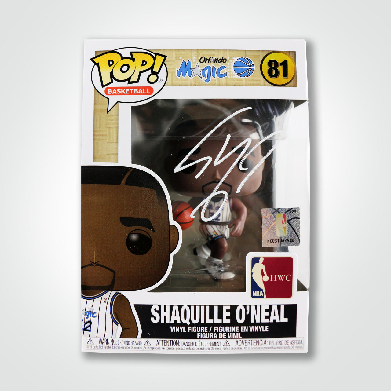 Shaquille O'Neal Signed Magic Funko POP!