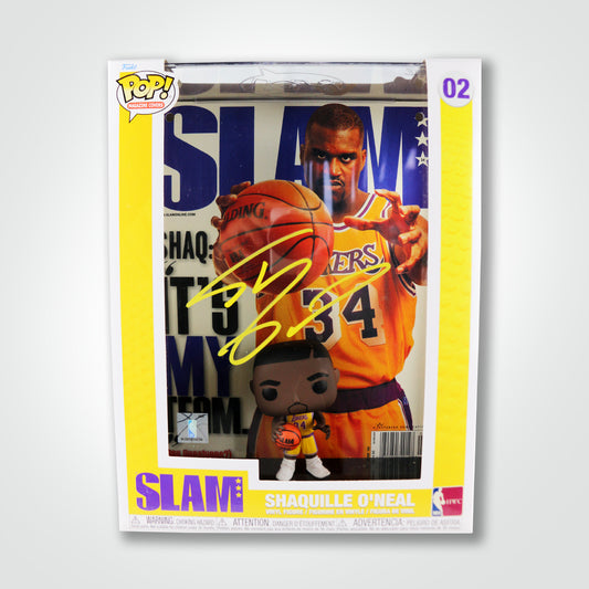 Shaquille O'Neal Signed Lakers FUNKO POP! SLAM