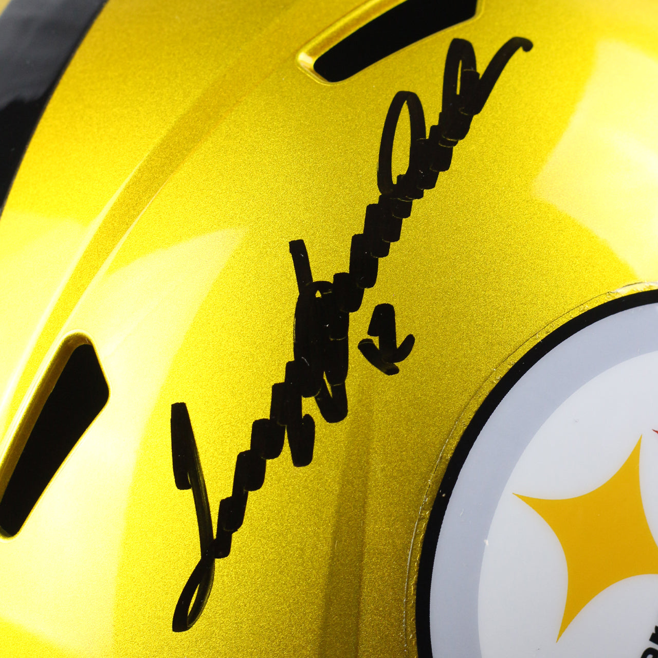 Terry Bradshaw Signed Steelers Flash Full Size Replica Helmet