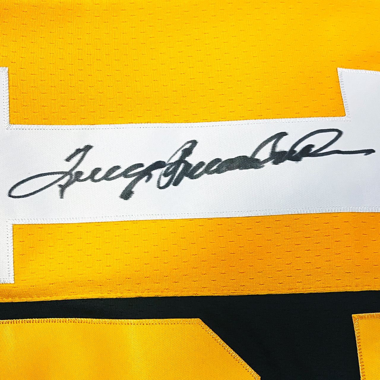 Terry Bradshaw Signed Steelers Mitchell & Ness Replica Jersey
