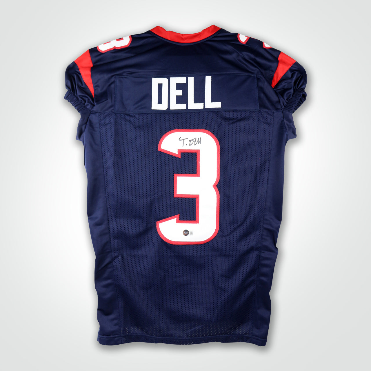 Tank Dell Signed Jersey