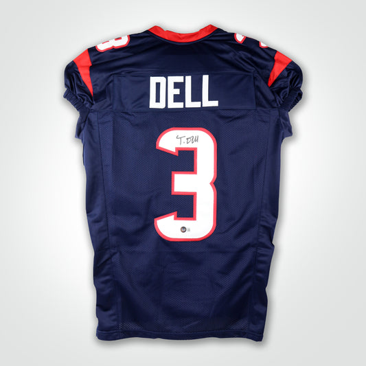 Tank Dell Signed Jersey