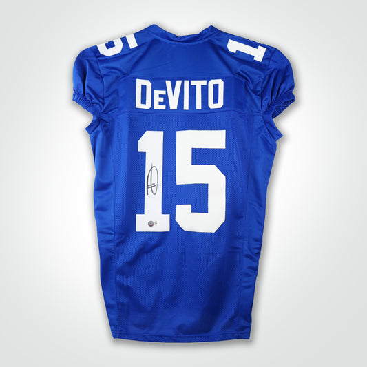 Tommy Devito Signed  Jersey