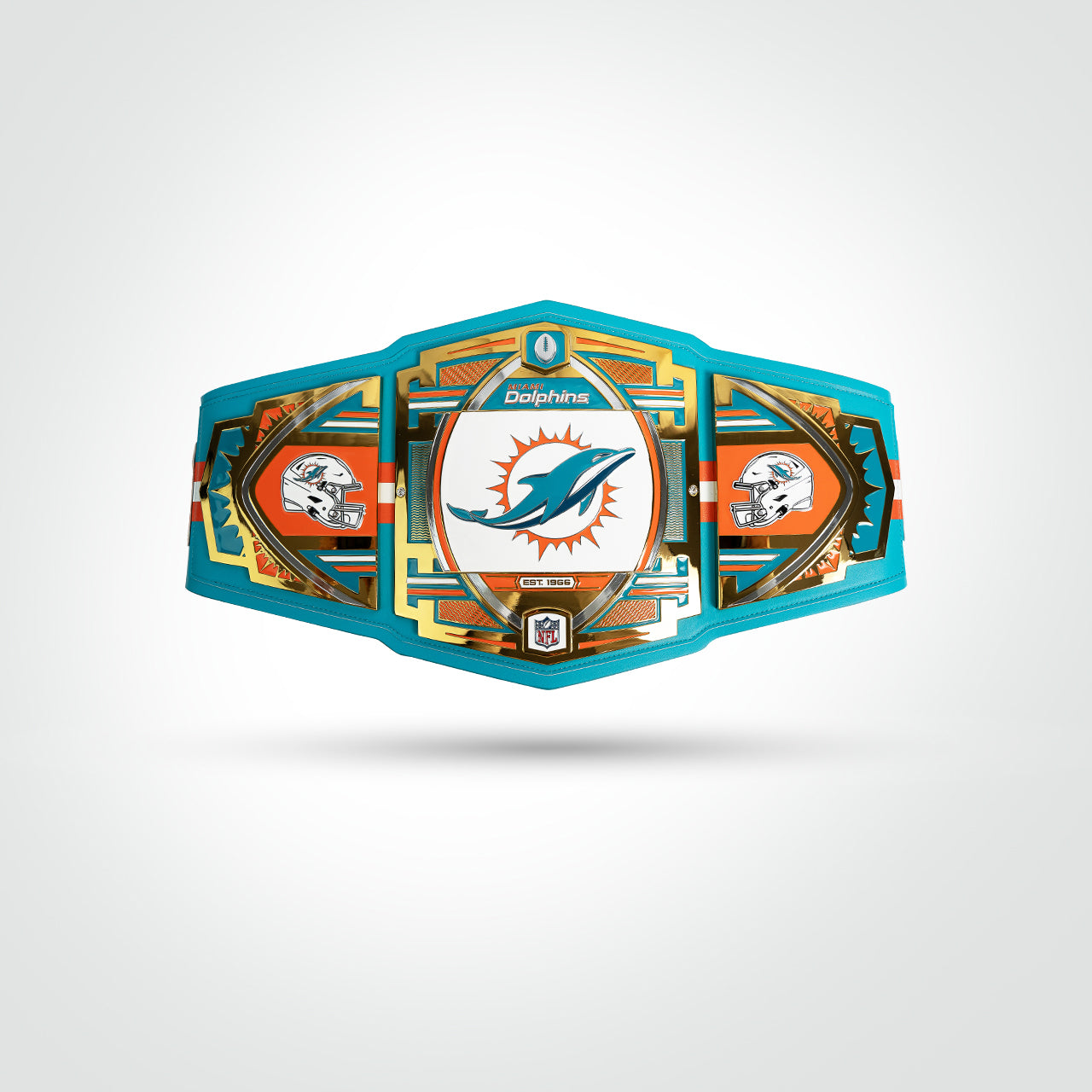 Tyreek Hill Signed Dolphins WWE Belt Inscribed "Speed Kills"