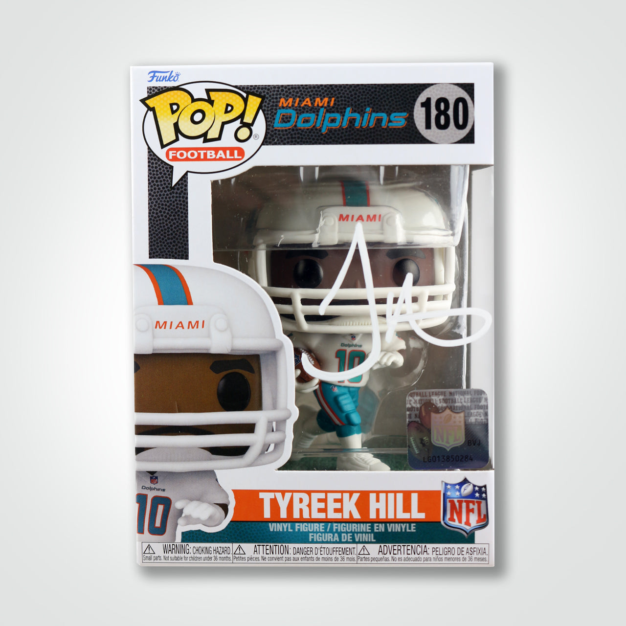 Tyreek Hill Signed Dolphins Funko Pop!